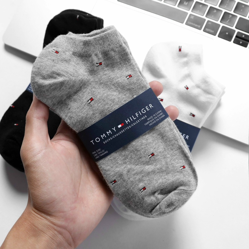 Full Set 3 đôi vớ/tất cổ ngắn chất cotton dày dặn, thông thoáng TM4