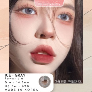 Kính áp tròng Queen Vision Ice Gray