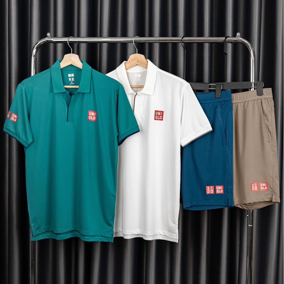 Bộ quần áo hè Uniqlo Tennis ROGER FEDERER - Thời Trang Thể Thao WinMax