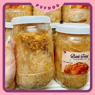 Bánh tráng chà bông tỏi - hộp 250g