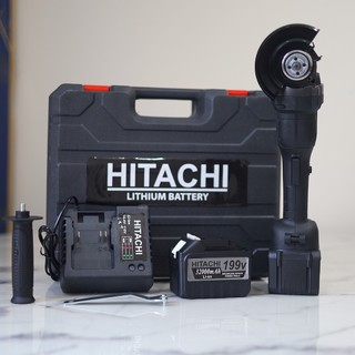 Máy Mài, Máy Cắt Dùng Pin HITACHI 199V Không Chổi Than Lõi Đồng. Máy cắt cầm tay mini, máy cưa gỗ PIN