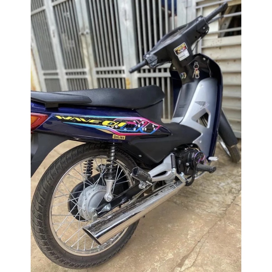 Pô 2543 Sài Gòn Móc Căng Và Không Móc Dành Cho Xe Wave 50 100 110, Dream, Cup