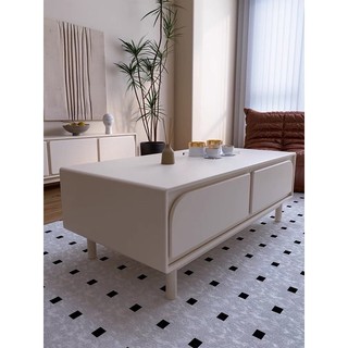 [Shop Gỗ] Bàn sofa 2 hộc kéo 100x50