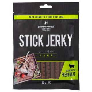 THỊT QUE MỀM CHO CHÓ BOW BOW STICK JERKY HÀN QUỐC