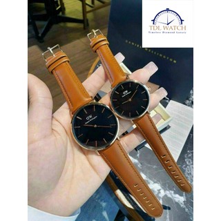 Đồng hồ D.W nam nữ dây da 40mm 32mm
