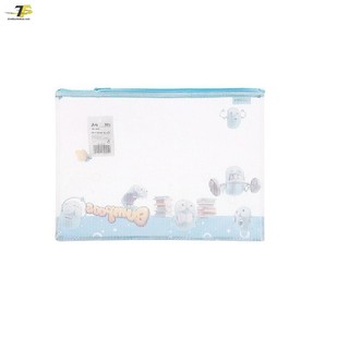 Túi lưới hoa A4 deli 599002