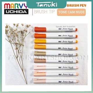 Bút Marvy Artist Brush ( Tone Cam nude )