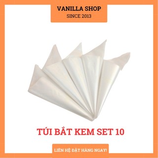 Túi bắt kem Nam Long set 10 túi