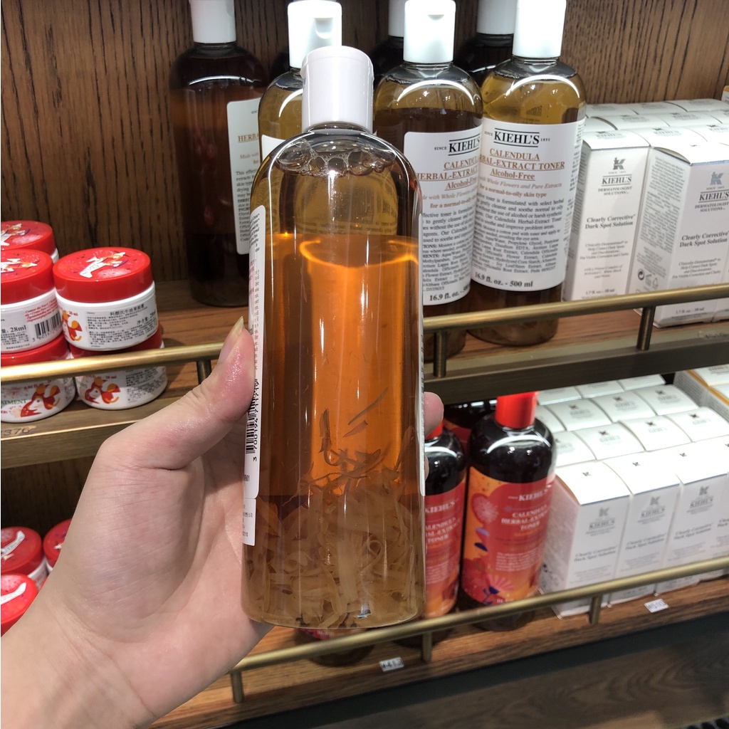 💥CHÍNH HÃNG💥  Toner Kiehls Hoa Cúc - Kiehls Calendula Herbal Extract Alcohol-Free Toner 250ml-500ml 43