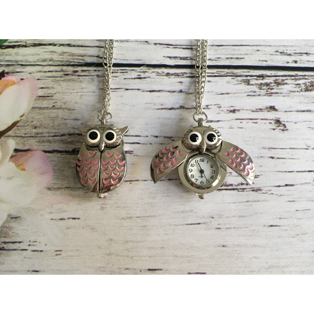 Đồng Hồ Chim Cú Dễ Thương Nhiều Màu