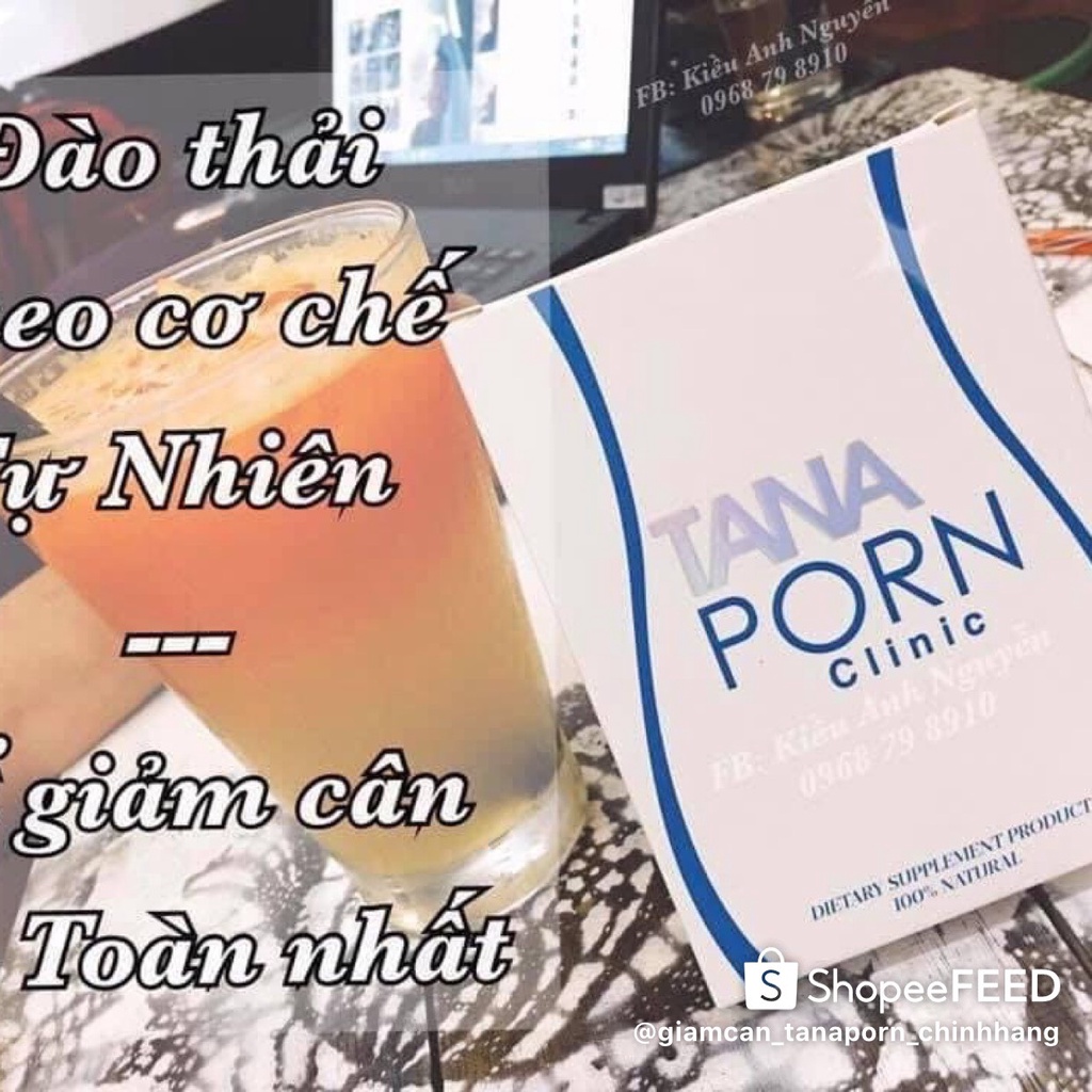 Giảm cân Tanaporn ,giảm cân cấp tốc,giảm mỡ bụng thon gọn đùi hiệu quả
