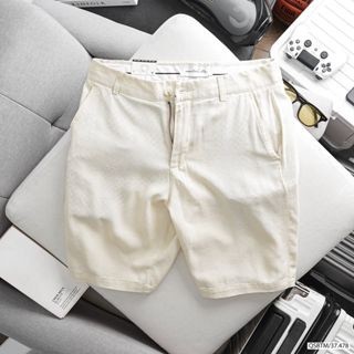 QUẦN SHORT LINEN BASIC FABRIC FORM SLIMFIT-37.478- BTM Studios