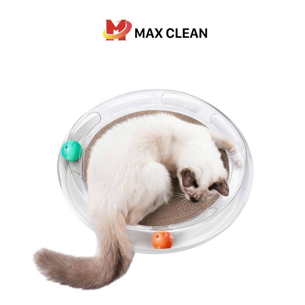 Đồ Chơi Petkit - Bàn Cào Móng Kết Hợp Banh Cho Mèo - Max Clean