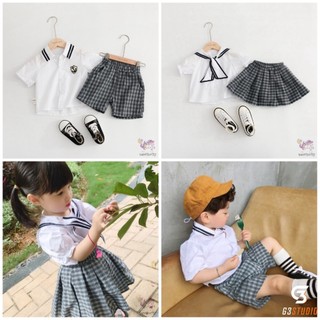 Váy Bộ Cho Bé trai bé gái   Học sinh nhật bản  MInchuKids