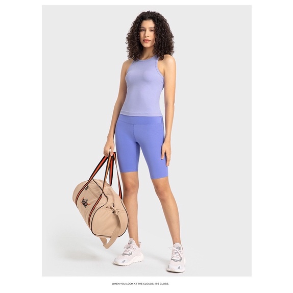 Áo Tank Thể Thao 1 Lớp Waist-Length Racerback Tank Top Lulu loại 1 - GymOutfit 2023 DT343