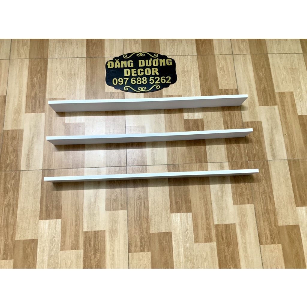 SET kệ sơn Nail TRƠN - L kích thước 80cm hiện đại - Tiện lợi dễ lắp đặt, trang trí phòng nail-spa