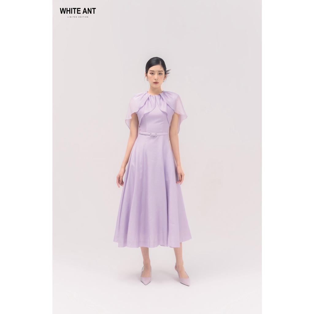 Đầm Xòe Cổ Tròn Vai Liền KERENA SEMI-CIRCULAR DRESS Hàng Thiết Kế Cao Cấp