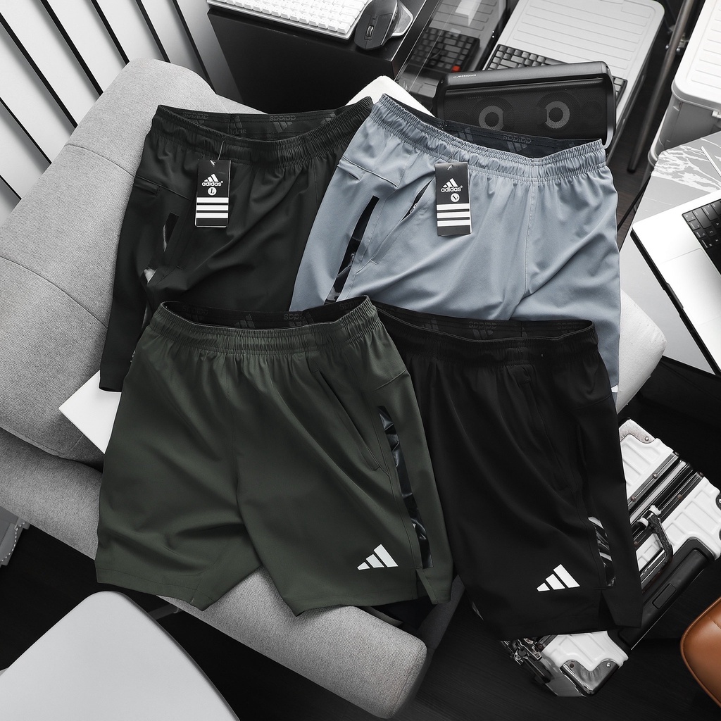 Quần thể thao Nam TVN chất dù form ngắn vừa phải co giãn nhẹ đậm chất thời trang