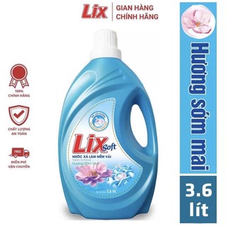 NƯỚC XẢ VẢI LIXSOFT HƯƠNG NẮNG MAI 3.6L