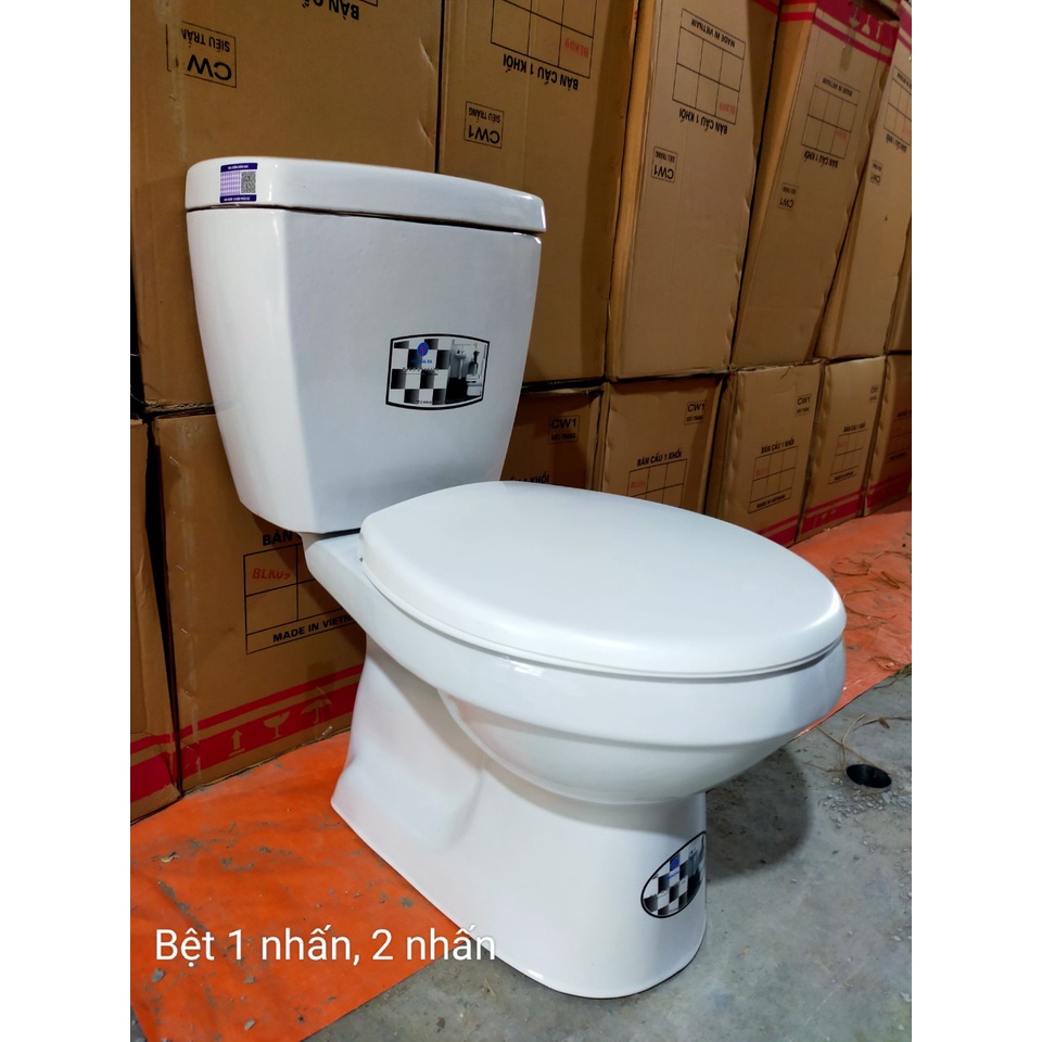 Bàn Cầu Két Nước Rời, Bàn Cầu Rẻ Thái Bình Sản Xuất