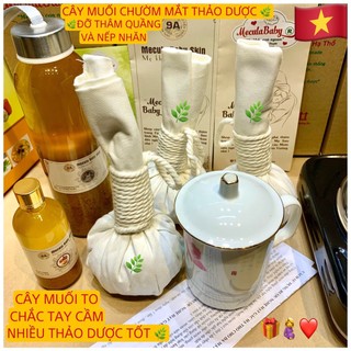 Cây Muối Chườm Mắt Thảo Dược Túi Chườm Mắt Thảo Dược