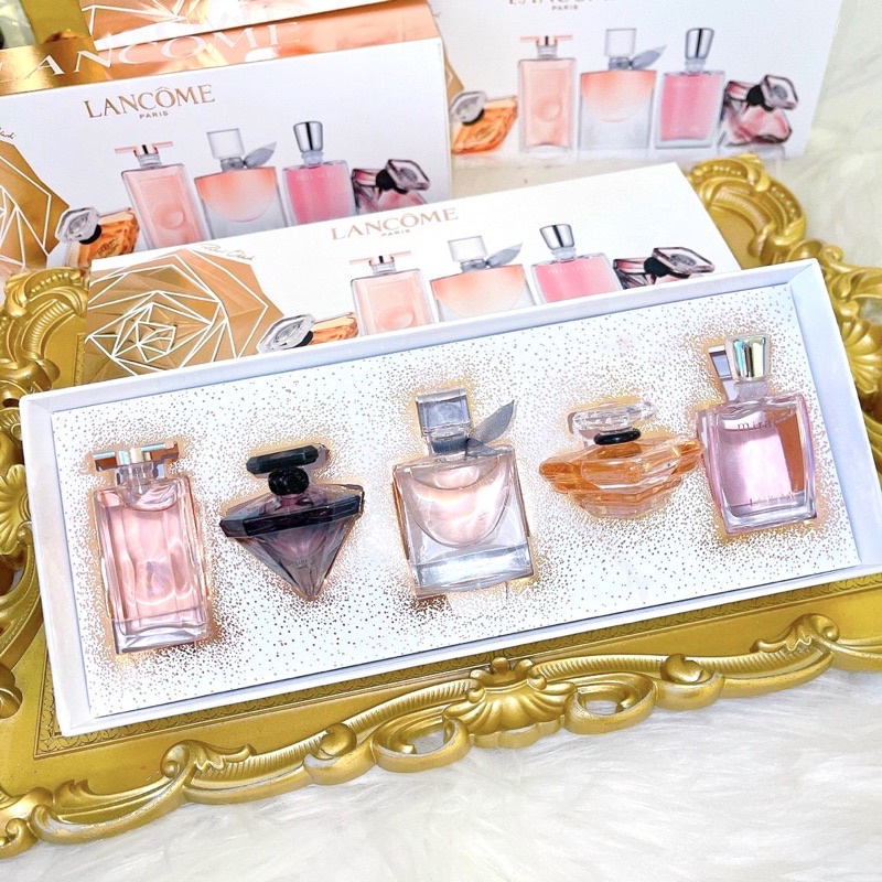 Mẫu mới nhất Set nước hoa mini Lancome 5 chai - Chuẩn Auth