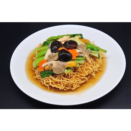 Mì Chiên Giòn Trung Hoa 500gr Thương Hiệu Nổi Tiếng Châu Cường/ Hủ Tiếu Mỳ Xào Giòn HongKong/ Mì Xào Giòn Tôm Thịt - NK