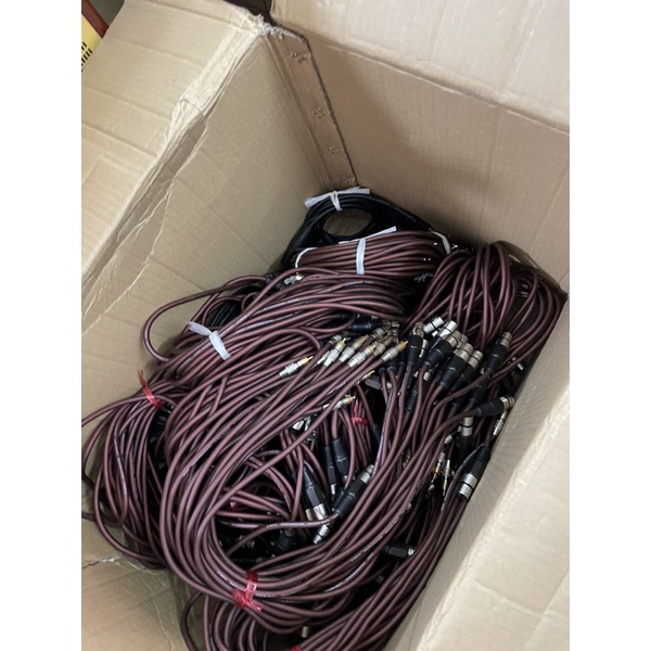 Dây Jack Canon Đực Cái dài 0.8