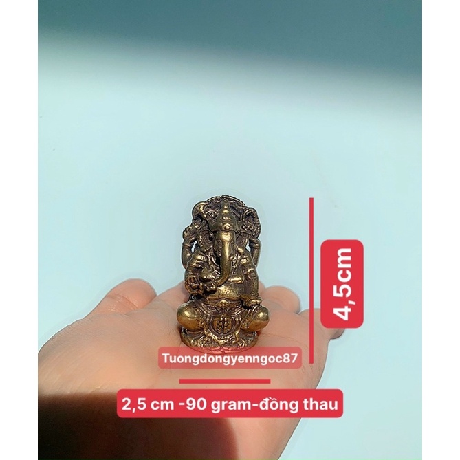 Tượng đồng thần voi Ganesha