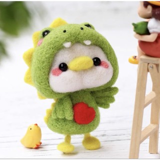 Len Chọc Handmade, Bộ Kit Len Chọc Shiba Mơn Mởn