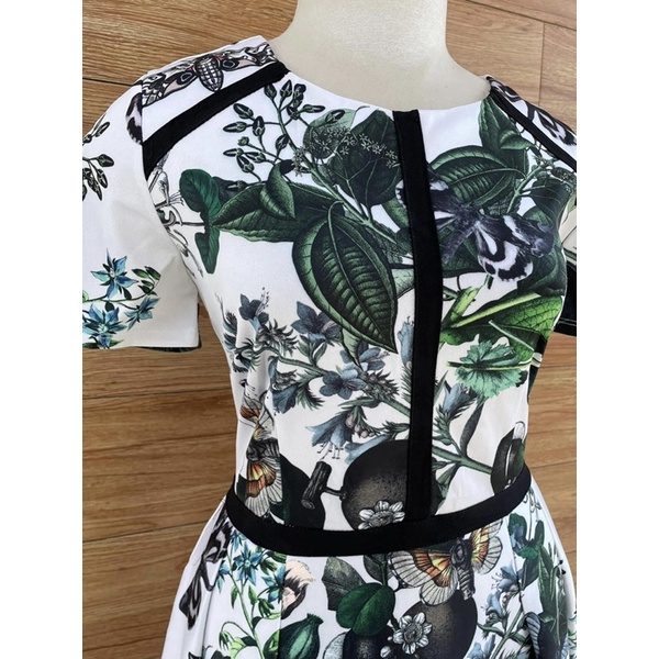 Đầm thiết kế in hoa kiểu tây sang trọng CK