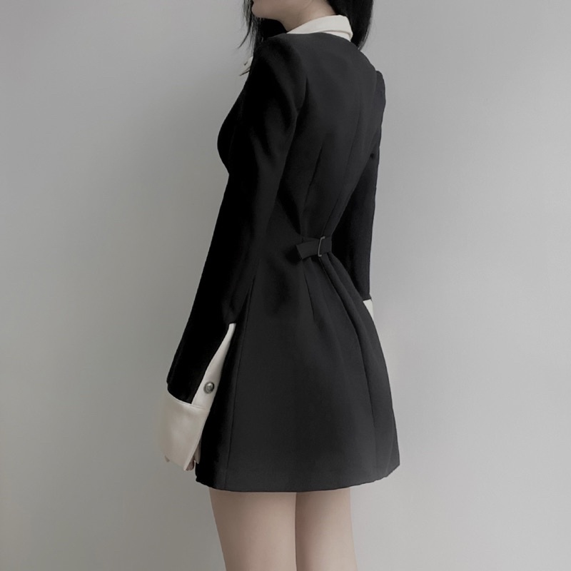 ĐẦM BLAZER NÚT VÀNG SANG CHẢNH GHALIA BLAZER