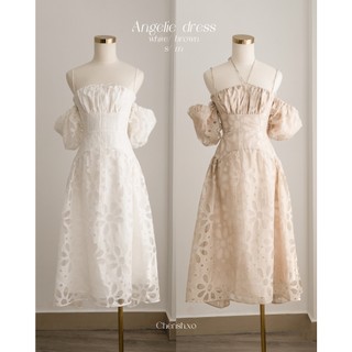 Đầm hoa Angelie midi dress