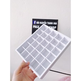Khay son 30 ô đựng son cho chị em siêu gọn