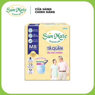 Tã quần người lớn siêu khô thoáng SunMate M08-L07