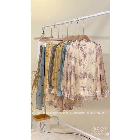 Set váy von hoa sẵn hồng S