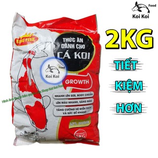 2kg cám cá koi king feed hàng chuẩn, phát triển an toàn cho cá