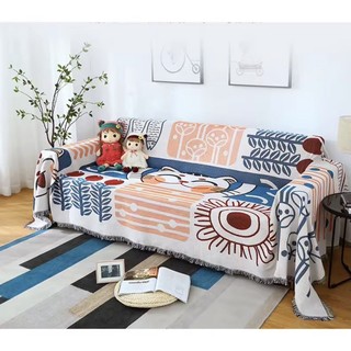 Thảm Dệt Thổ Cẩm Trải Sofa