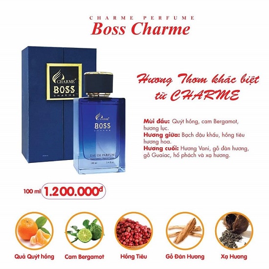 Nước hoa Boss - NAM TÍNH VÀ SANG TRỌNG