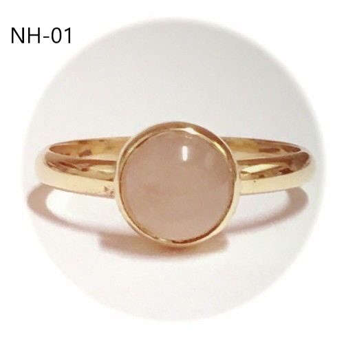 Nhẫn đính đá nữ bạc 925 đơn gian trơn đẹp cá tính May Jewelry20 MJ022