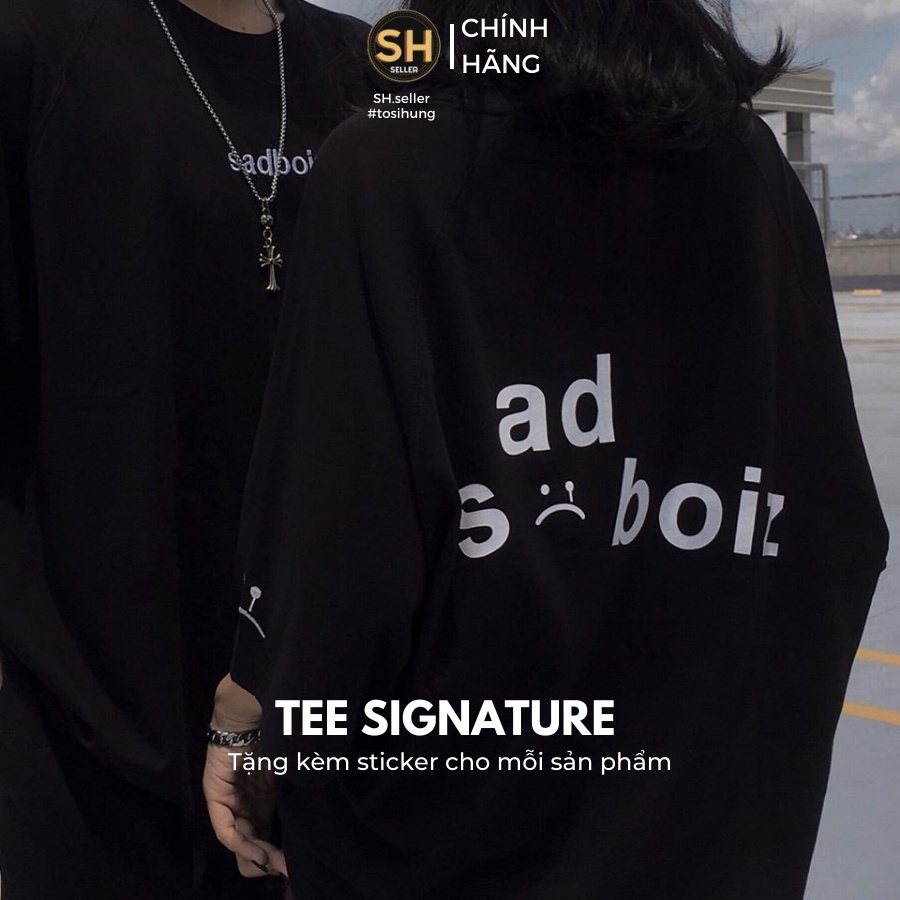 [Sadboiz] Áo thun TEE SIGNATURE ®️(Real)