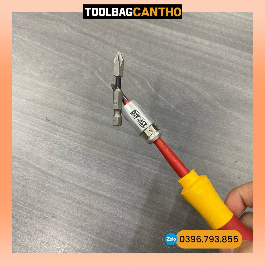 Nam châm hít mũi vít Dewalt hàng 99%