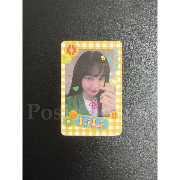 [OFFICIAL BLACKPINK] Card Lisa Spring chính hãng có sẵn