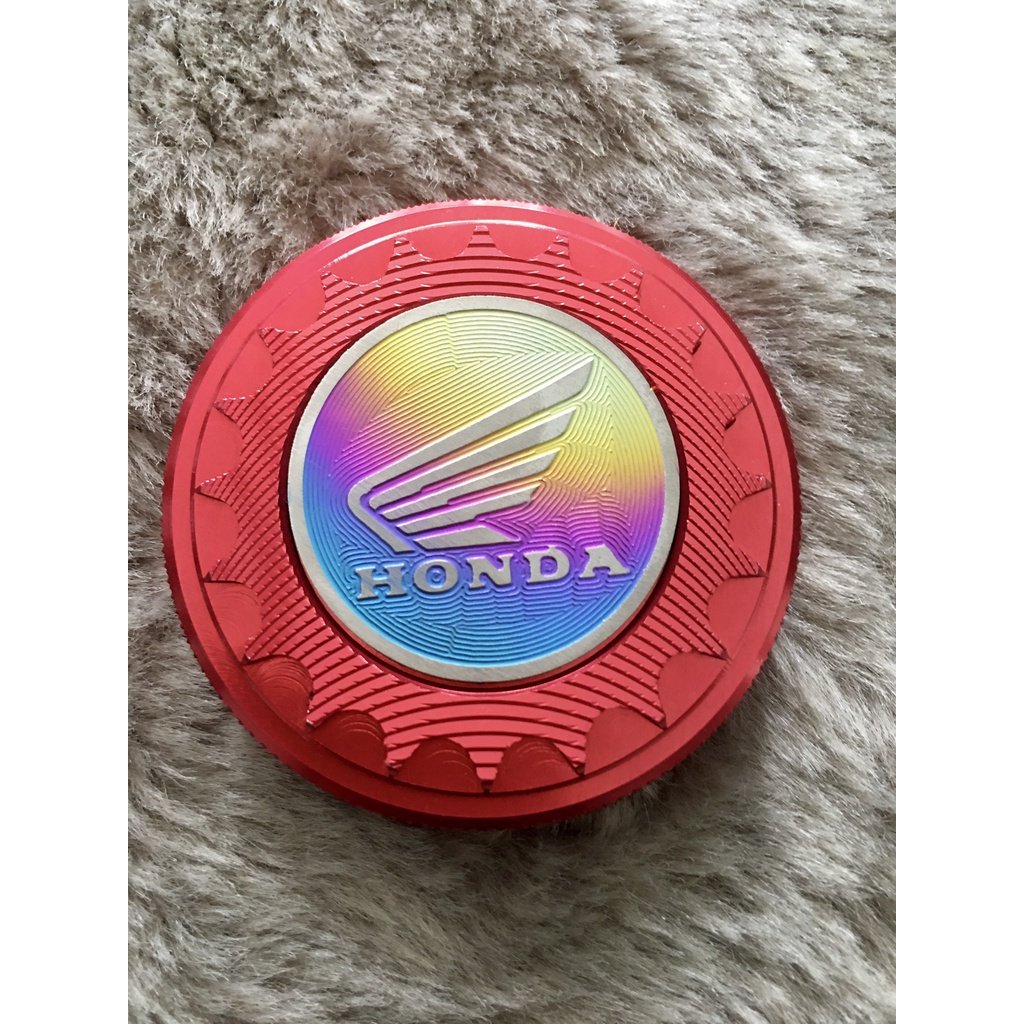 Nắp bình xăng CNC gắn được nhiều loại xe có logo HONDA