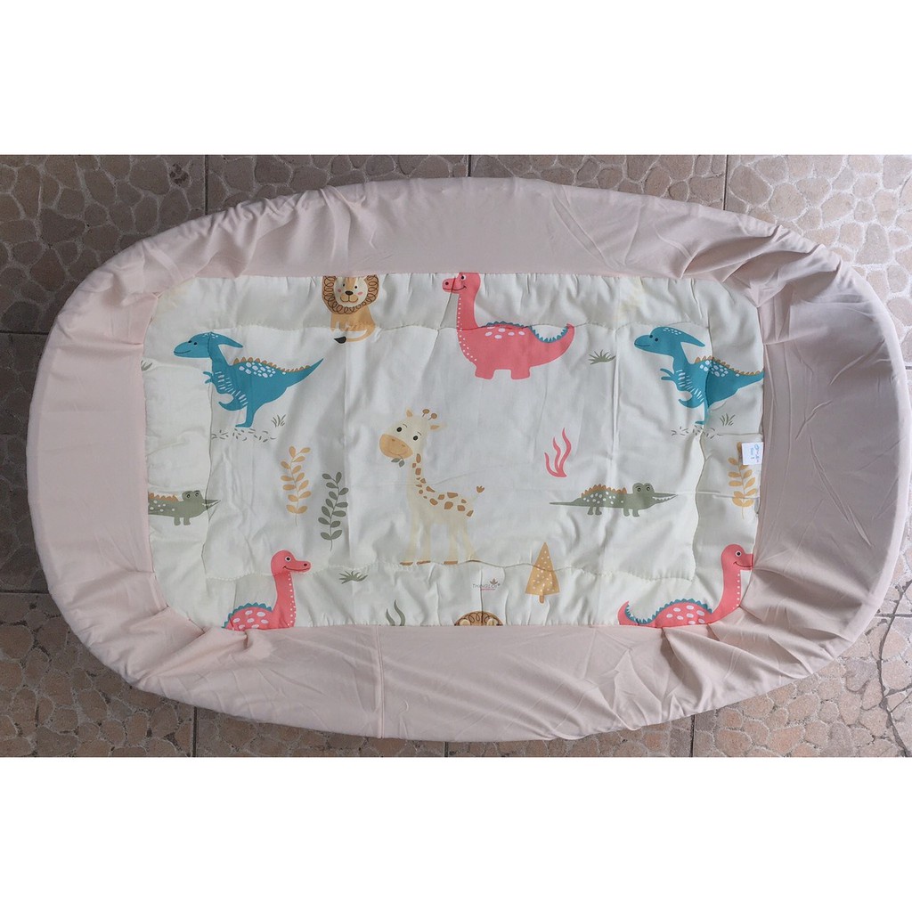 Nôi tre cho bé nằm võng khỏi cong lưng và nệm lót