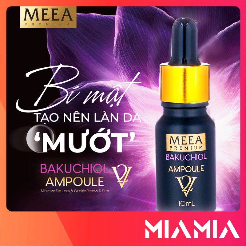 Serum Tinh Chất Bakuchiol Ampoule V2 Mini Meea Organic Chính Hãng