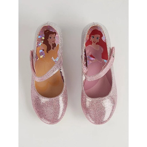 Giày búp bê cao gót phát sáng công chúa hồng/ xanh Elsa George form TO_hàng chính hãng UK