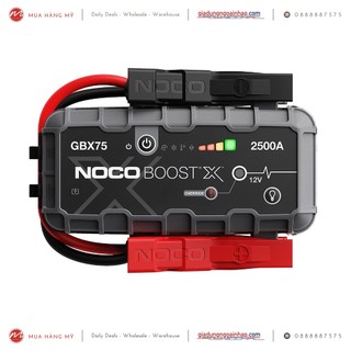 Pin kích bình bình noco boost x gbx75 12v 2500a 74wh