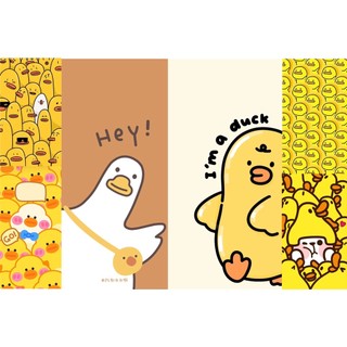 Decal Poster Dán Tường I'm a duck siêu cute 𝑭𝒓𝒆𝒆𝒔𝒉𝒊𝒑 Sticker, Decal dán tường, tủ, kính... Kích thước 17X23cm