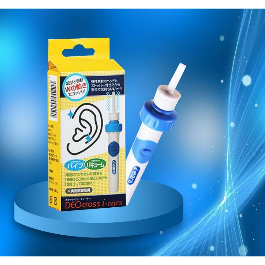 Máy Hút Ráy Tai Cho Bé - Dụng Cụ Lấy Ráy Tai Nhật Bản Tự Động An Toàn Tại Nhà